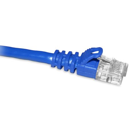 ENET Enet Cat5E Blue 8 Foot Patch Cable w/ Snagless Molded Boot (Utp) C5E-BL-8-ENC